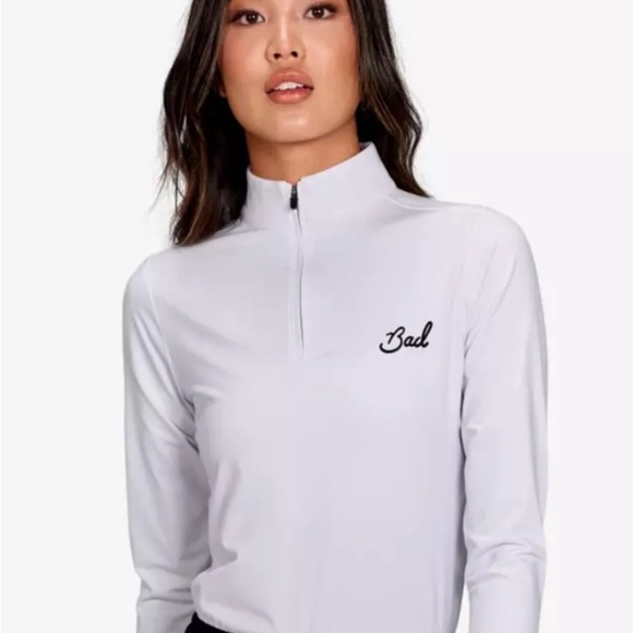 Women’s Bad Birdie Quarter Zip Pullover - Picture 1 of 9
